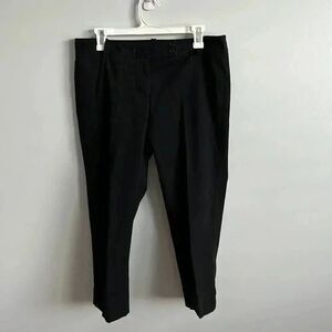Ann Taylor Loft Black Catalina Capri Marisa Style